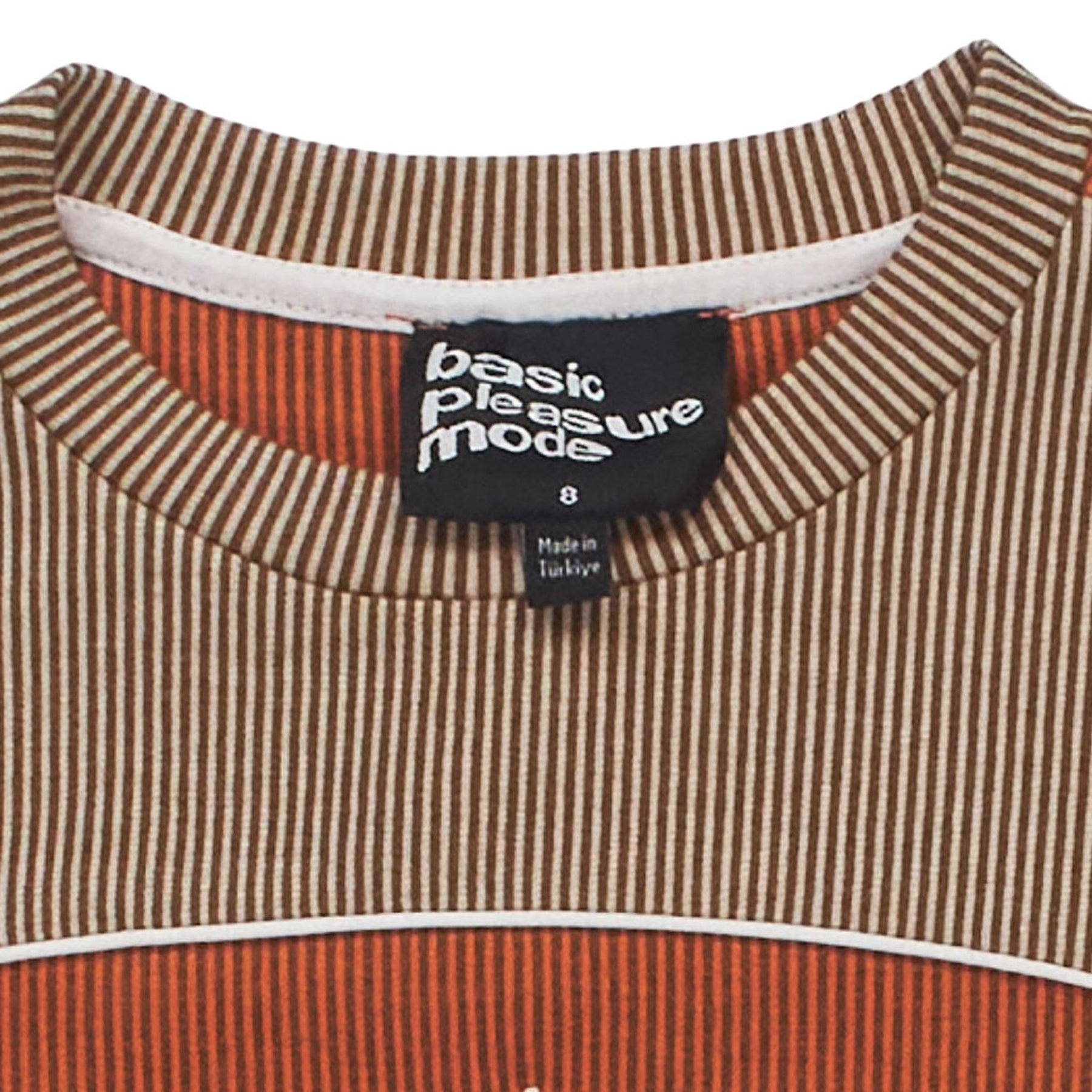 Basic Pleasure Mode Striped Long Sleeve Top