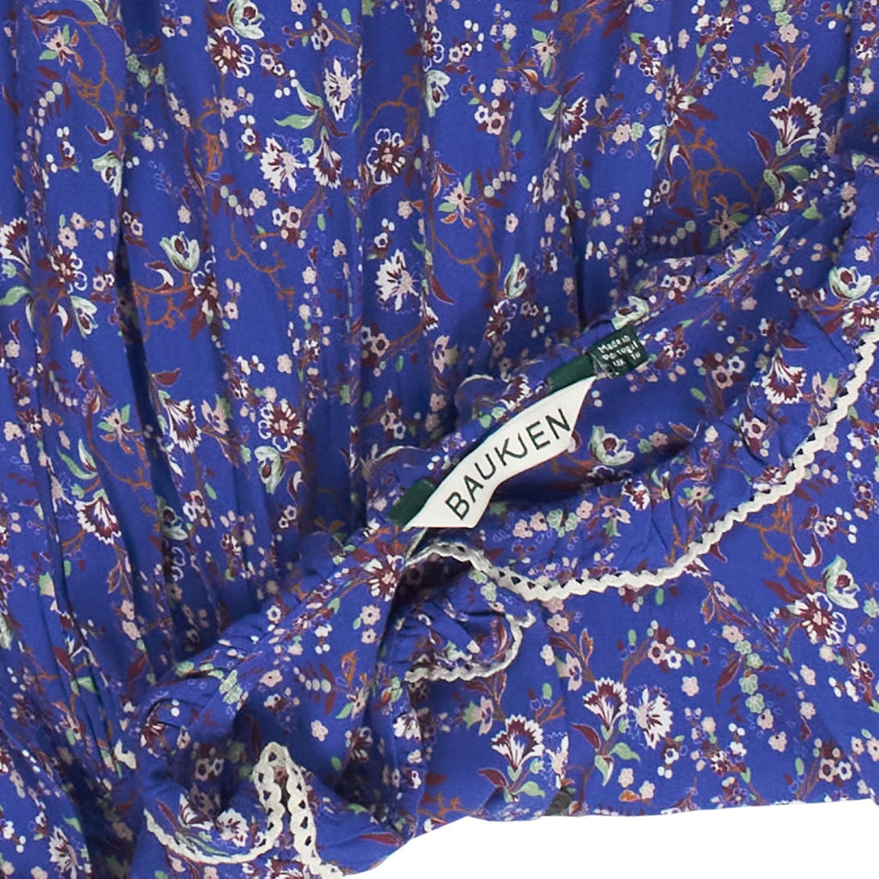 Baukjen Blue Floral Blouse