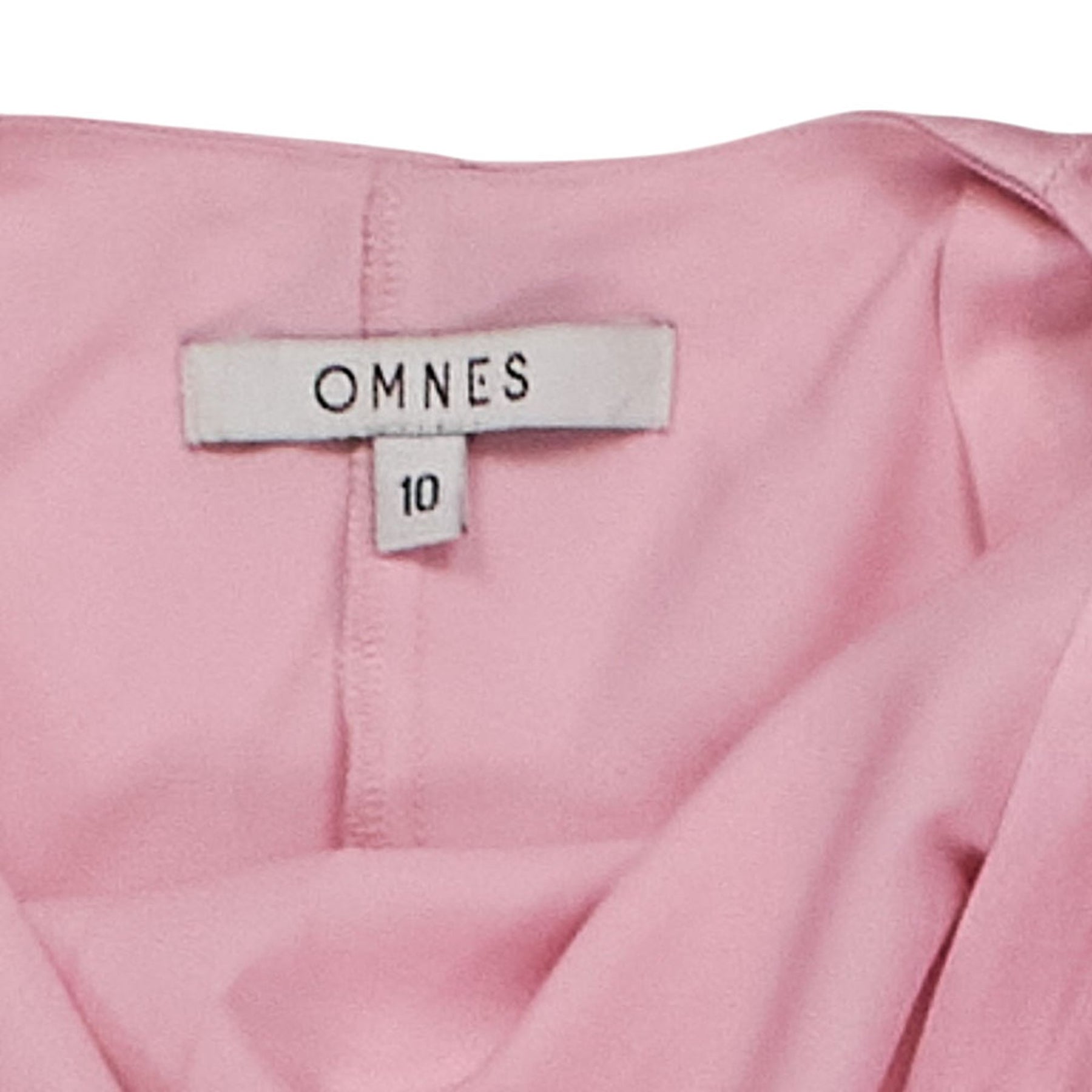 OMNES Pink Halterneck Dress
