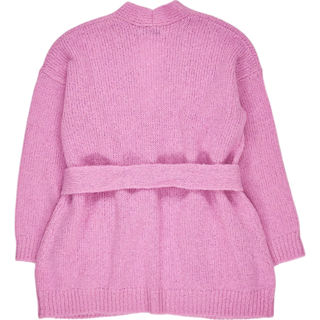 NRBY Pink Wool Blend Cardigan