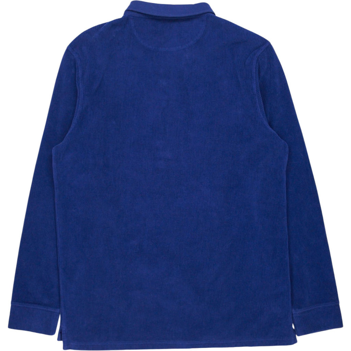 Beaufort & Blake Blue Corduroy Polo Shirt No size label