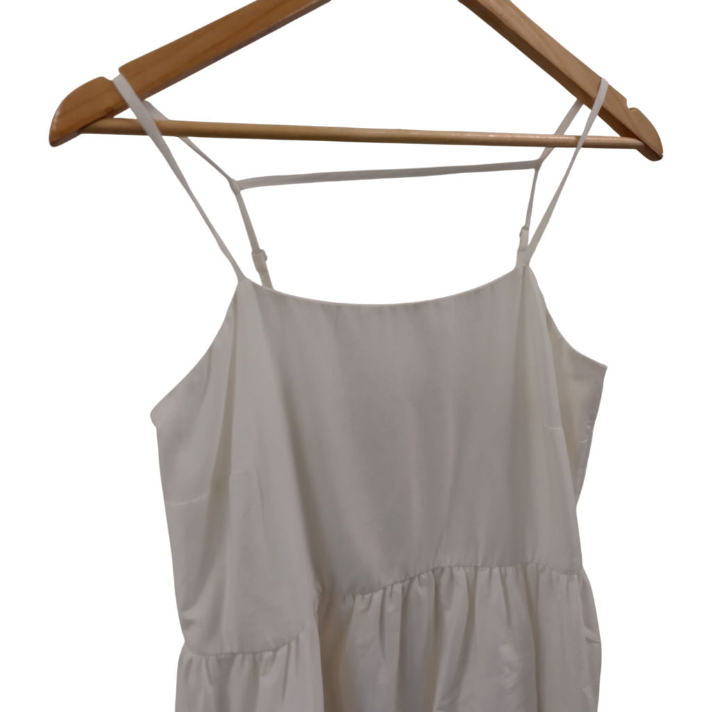 Hush White Broderie Maxi Dress