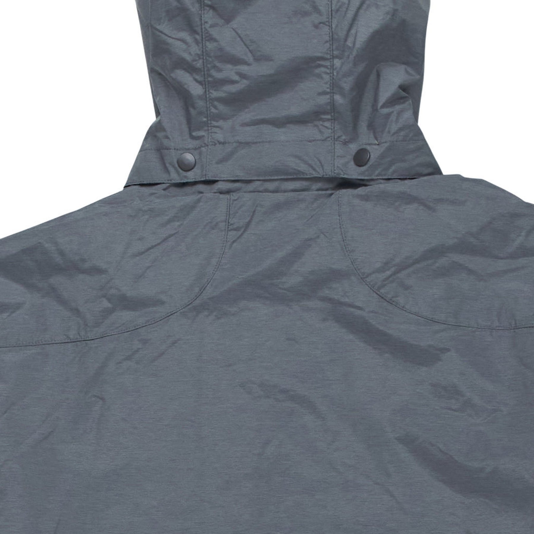 Folk Silver Grey Raincoat