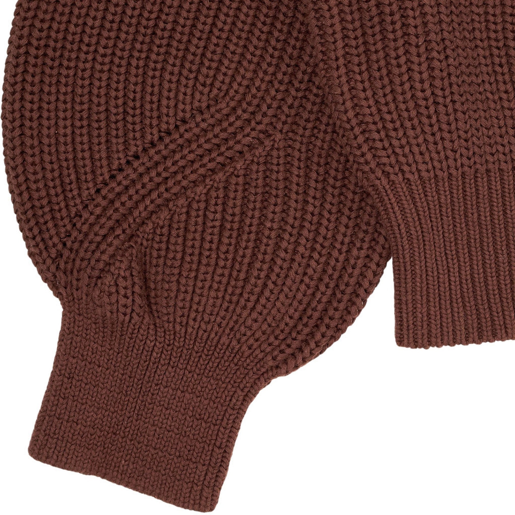OMNES Brown Hopper Cotton Cardigan