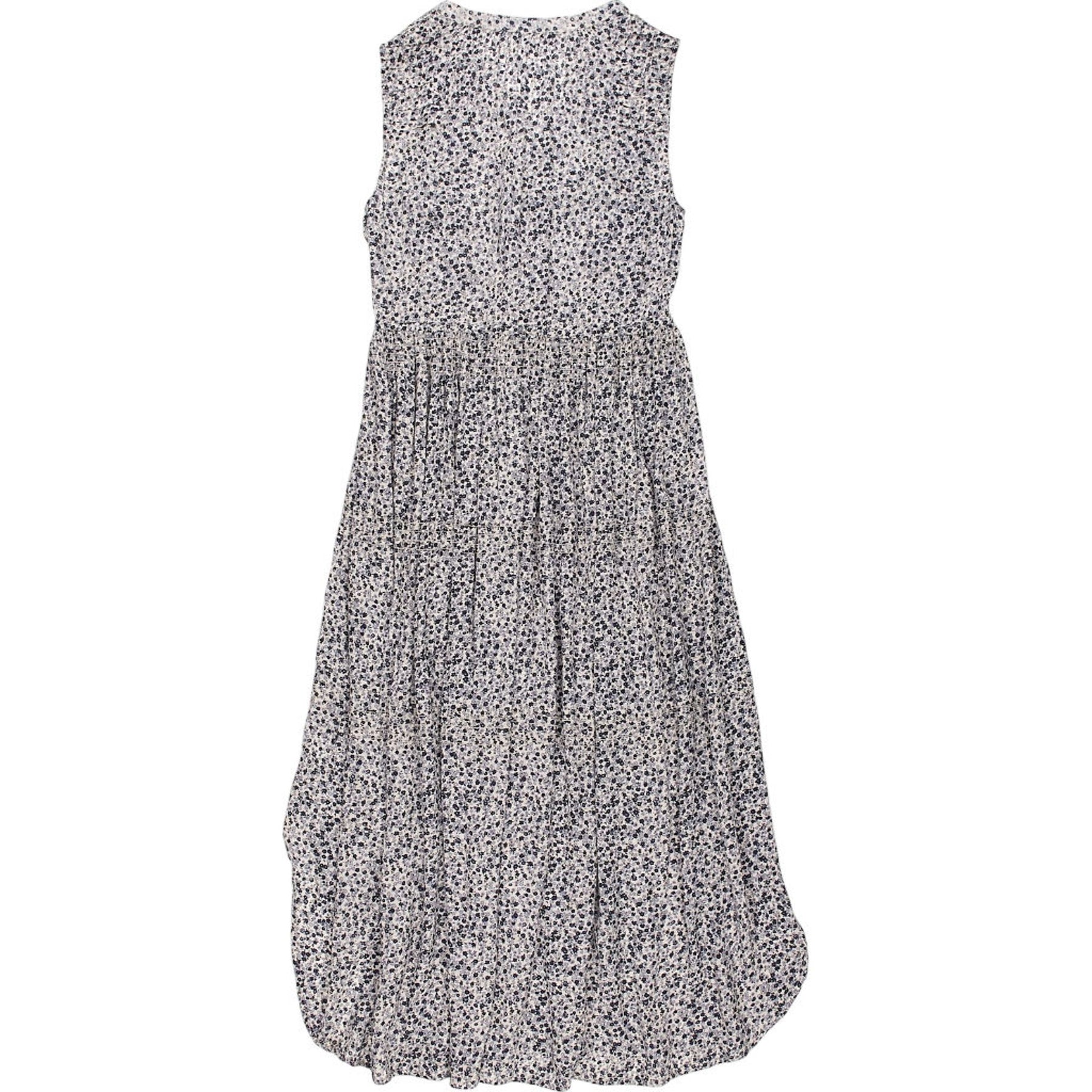 James Perse Blue Floral Sleeveless Dress