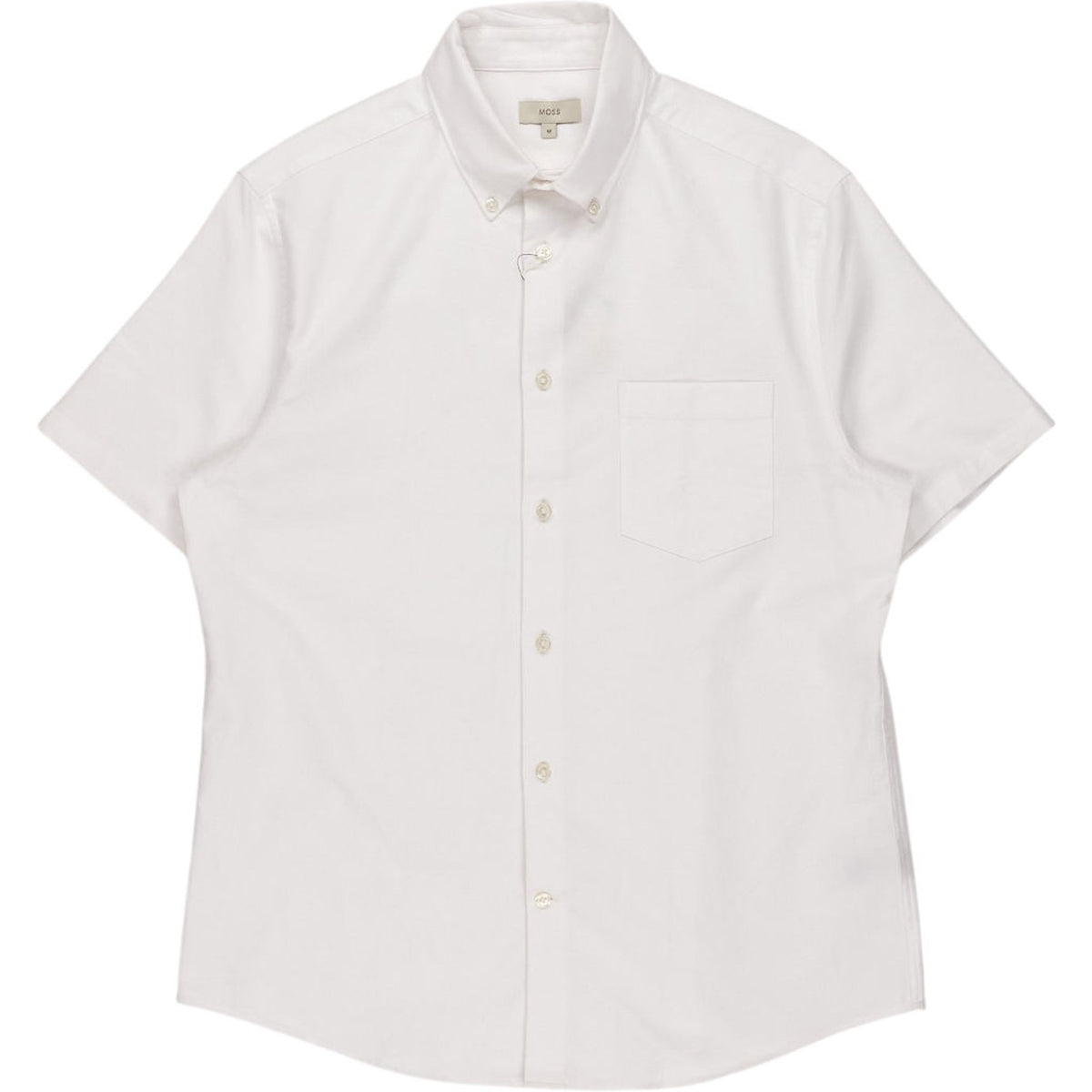 Moss White Sustainable Cotton Shirt