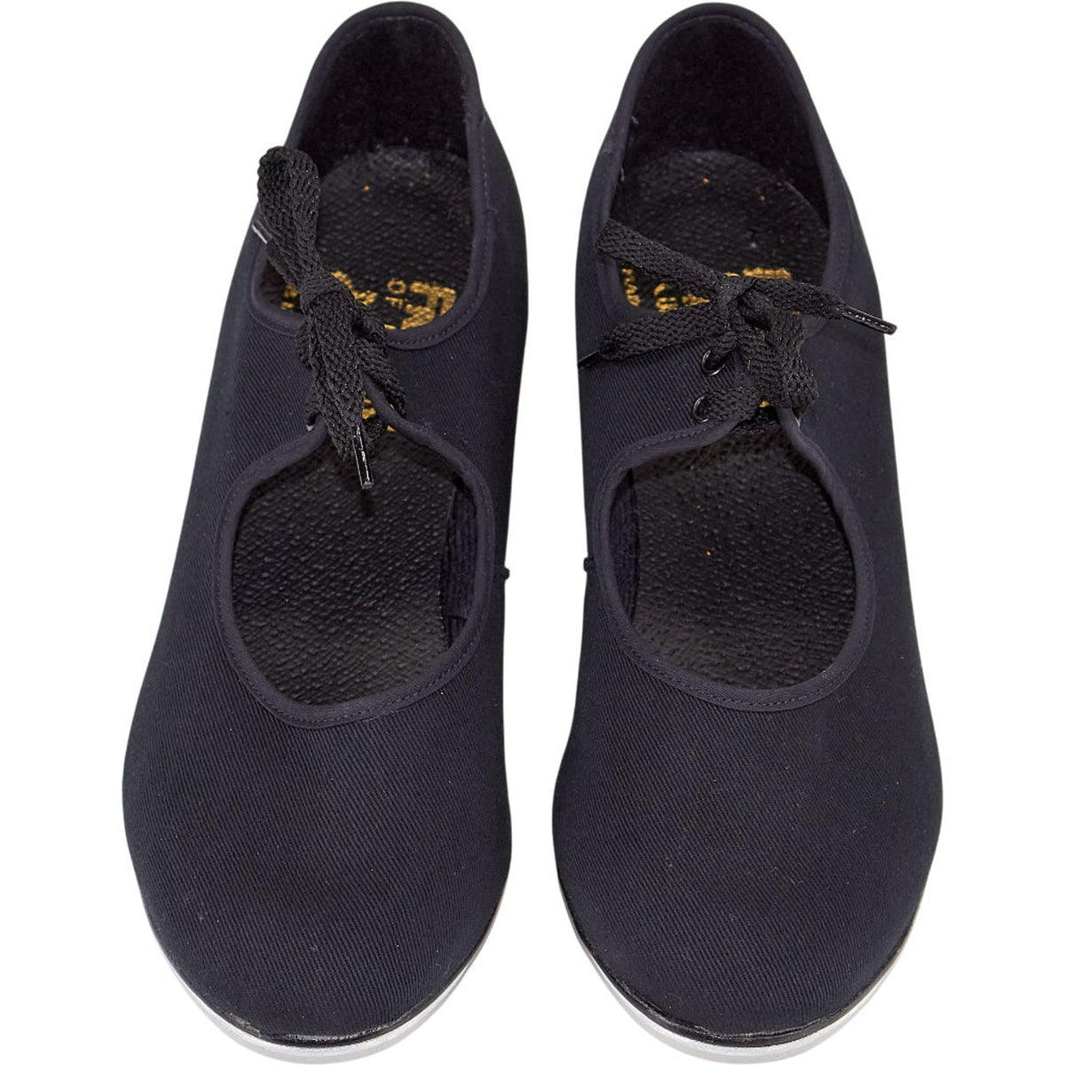 Freed Black Canvas Tap Shoes
