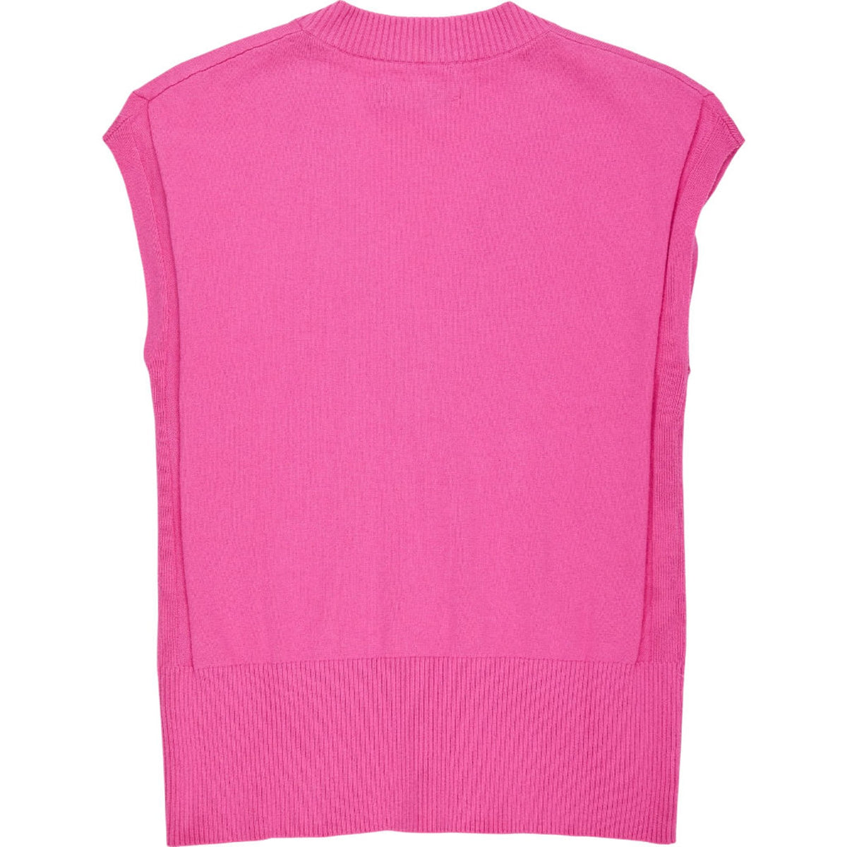 NRBY Pink Sleeveless V-Neck Vest