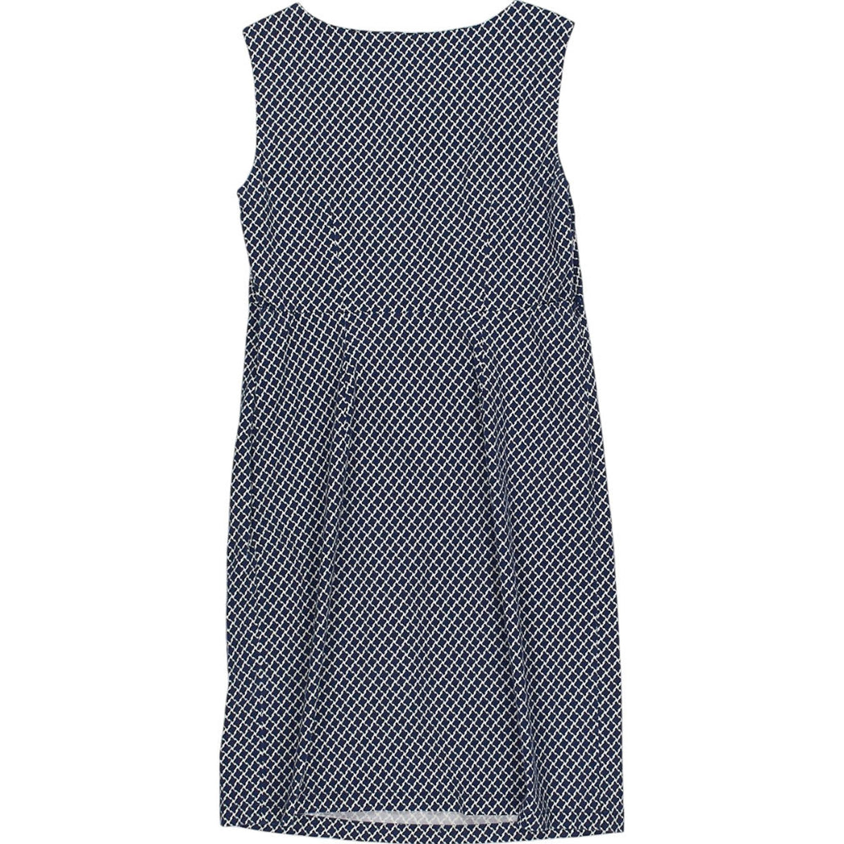 Seraphine Blue Patterned Sleeveless Dress