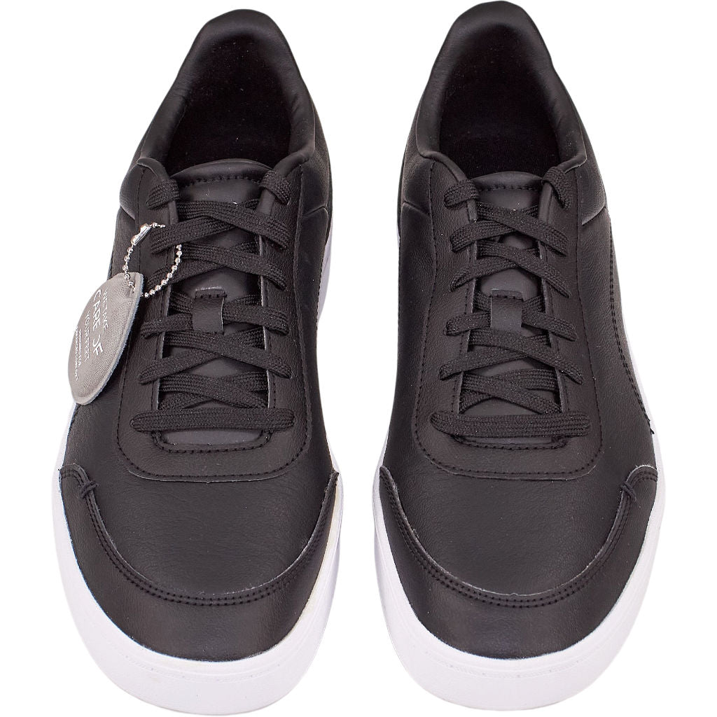 Care Of by Puma Black Court L Trainers
