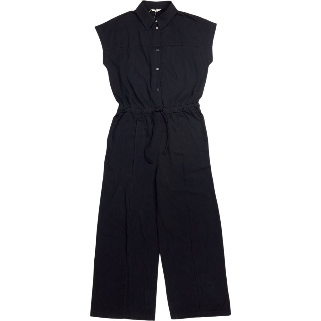 Hush Black Short Sleeve Jumpsuit
