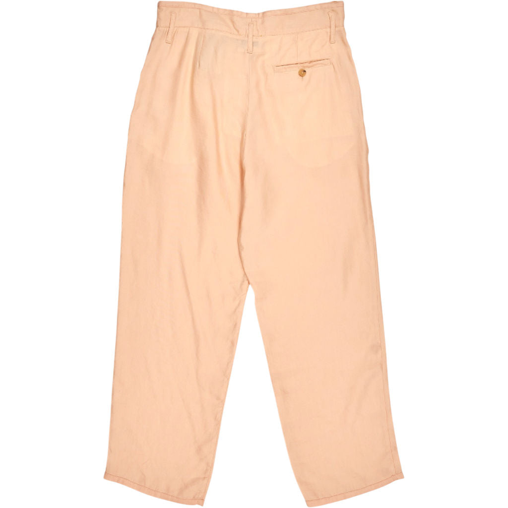 Forte Forte Peach Iridescent Linen Trousers