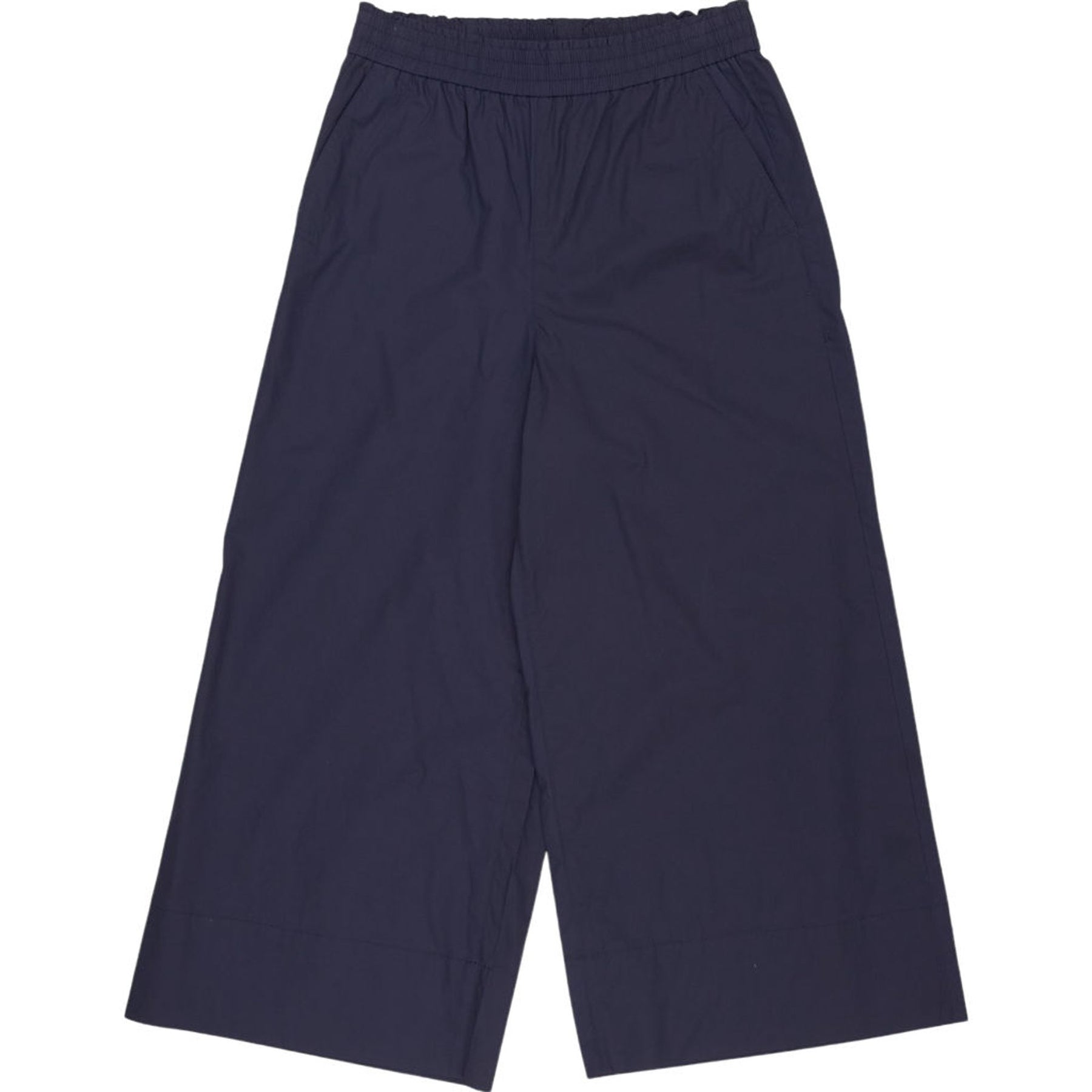 WYSE Navy Wide Leg Trousers 1
