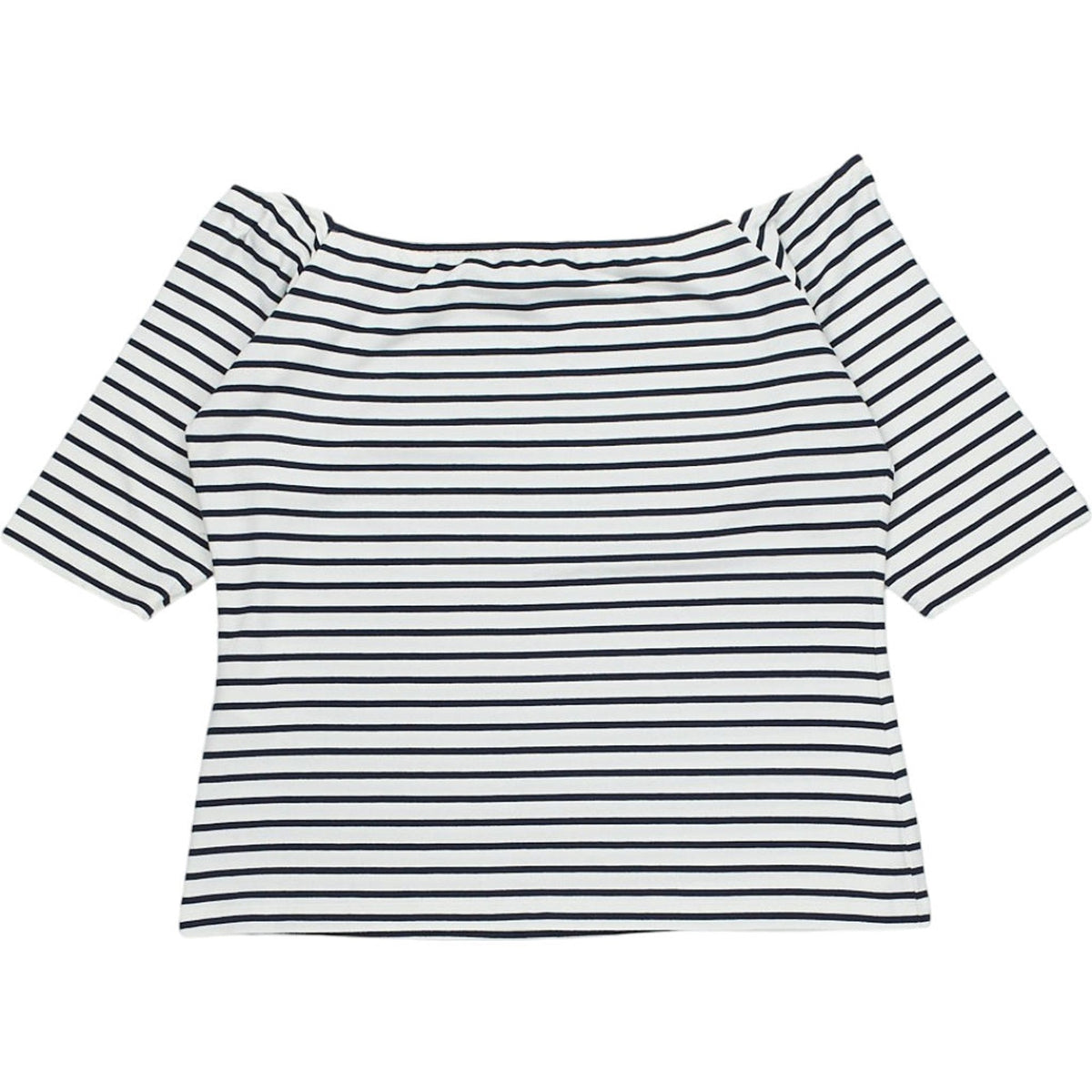 Baukjen White Striped Top