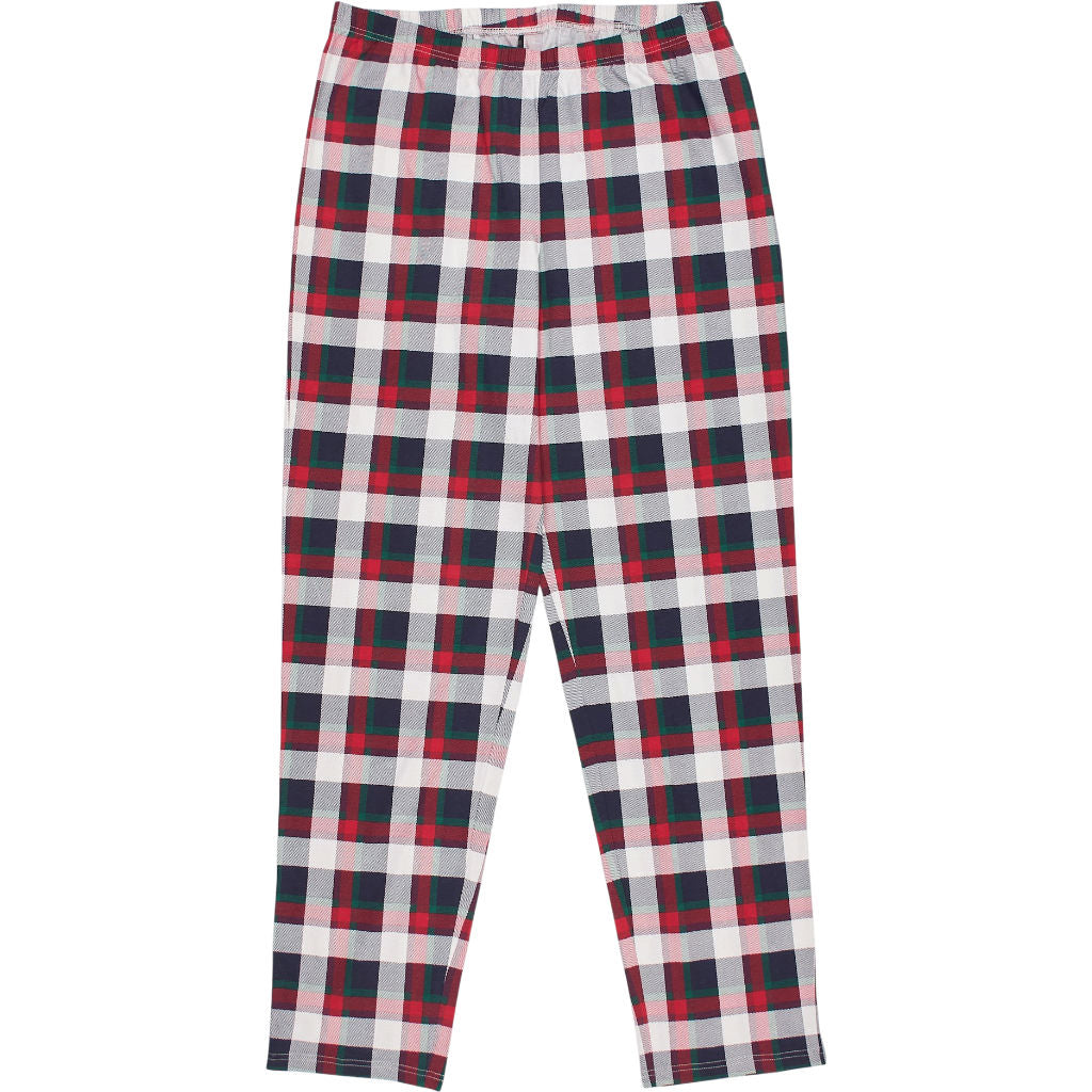 Schiesser Red Green Plaid Pyjama Pants