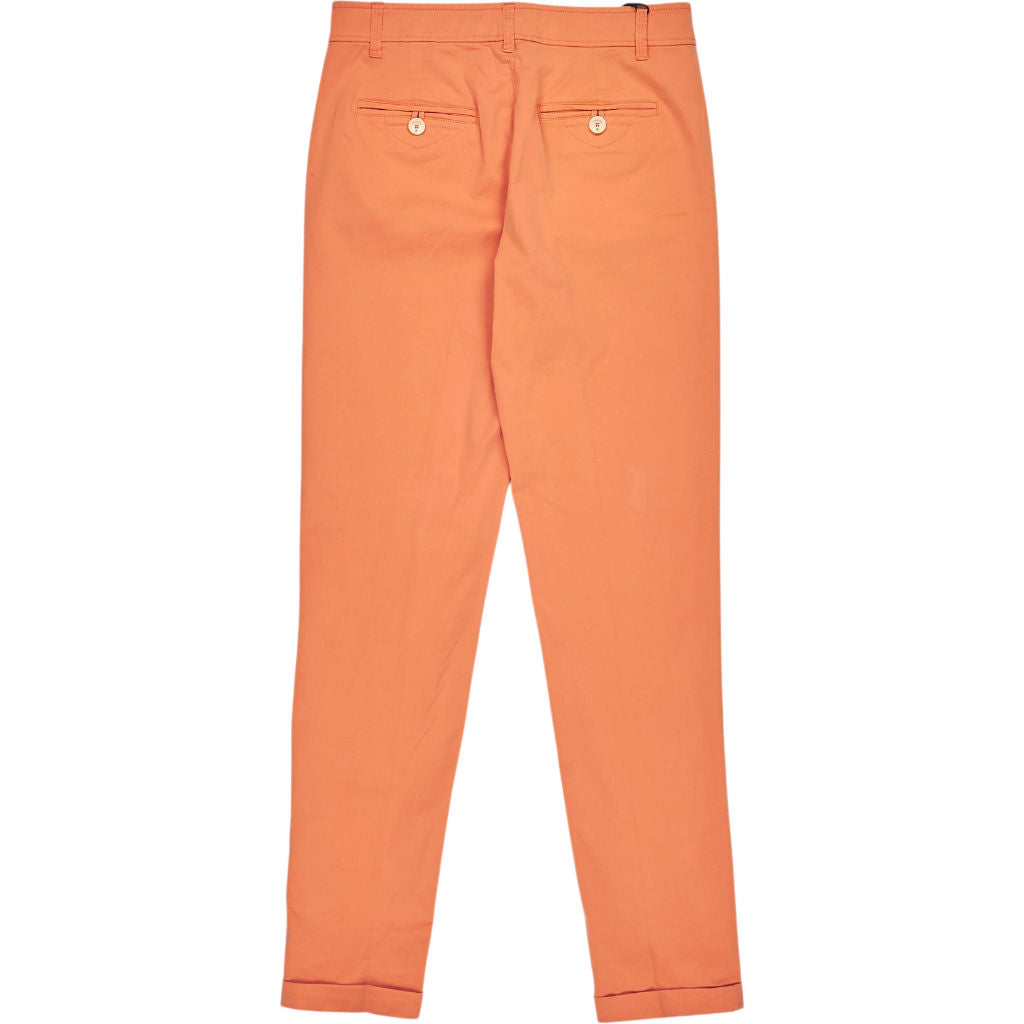 Massimo Dutti Orange Chinos