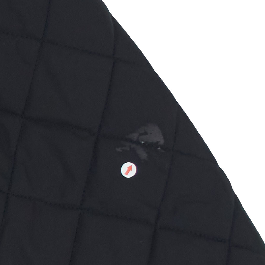 Wyse Black Quilted Jacket UK 8