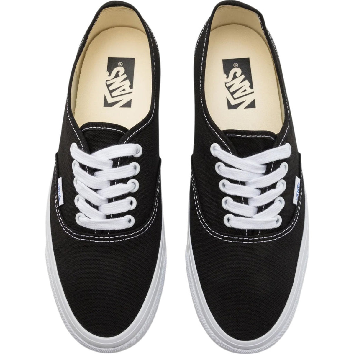 Vans Black Canvas Trainers