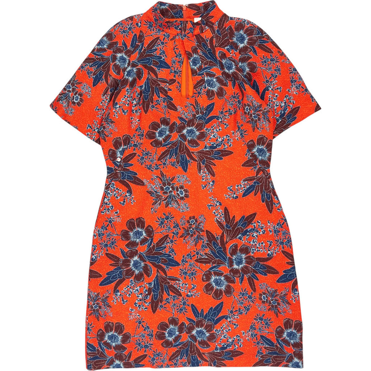 Damsel in a Dress Orange Floral Caryl Dress
