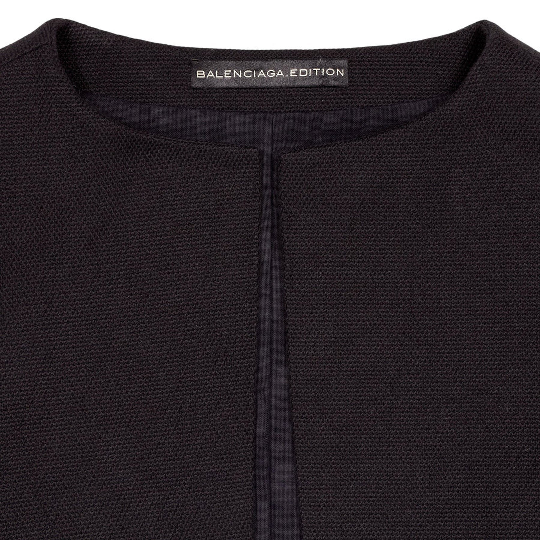 Balenciaga Black Cropped Jacket
