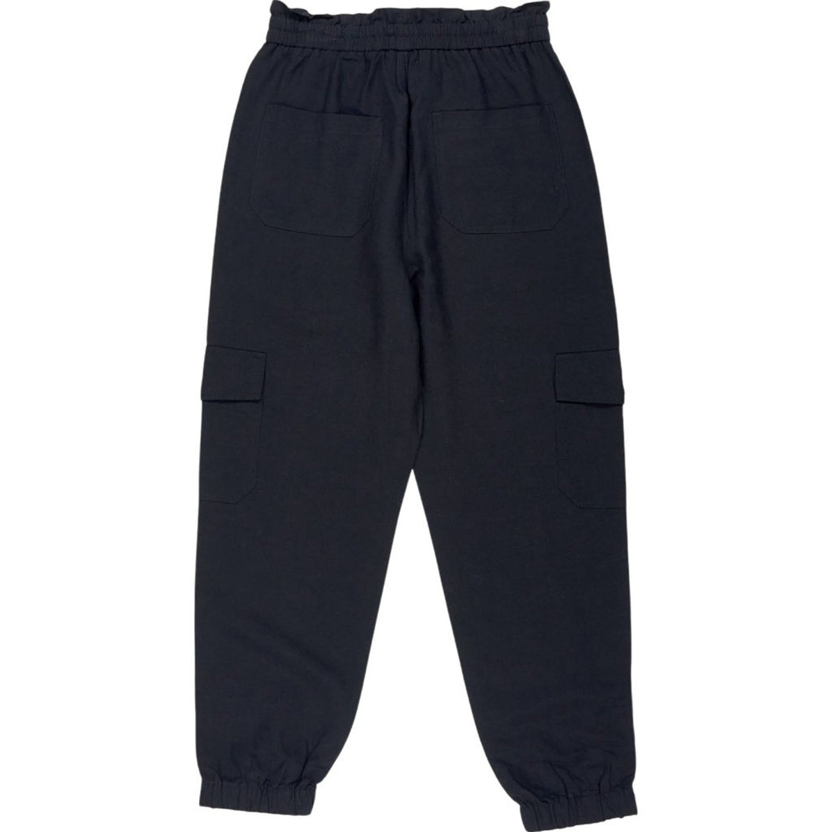 Wyse Black Aniayah Cargo Trousers