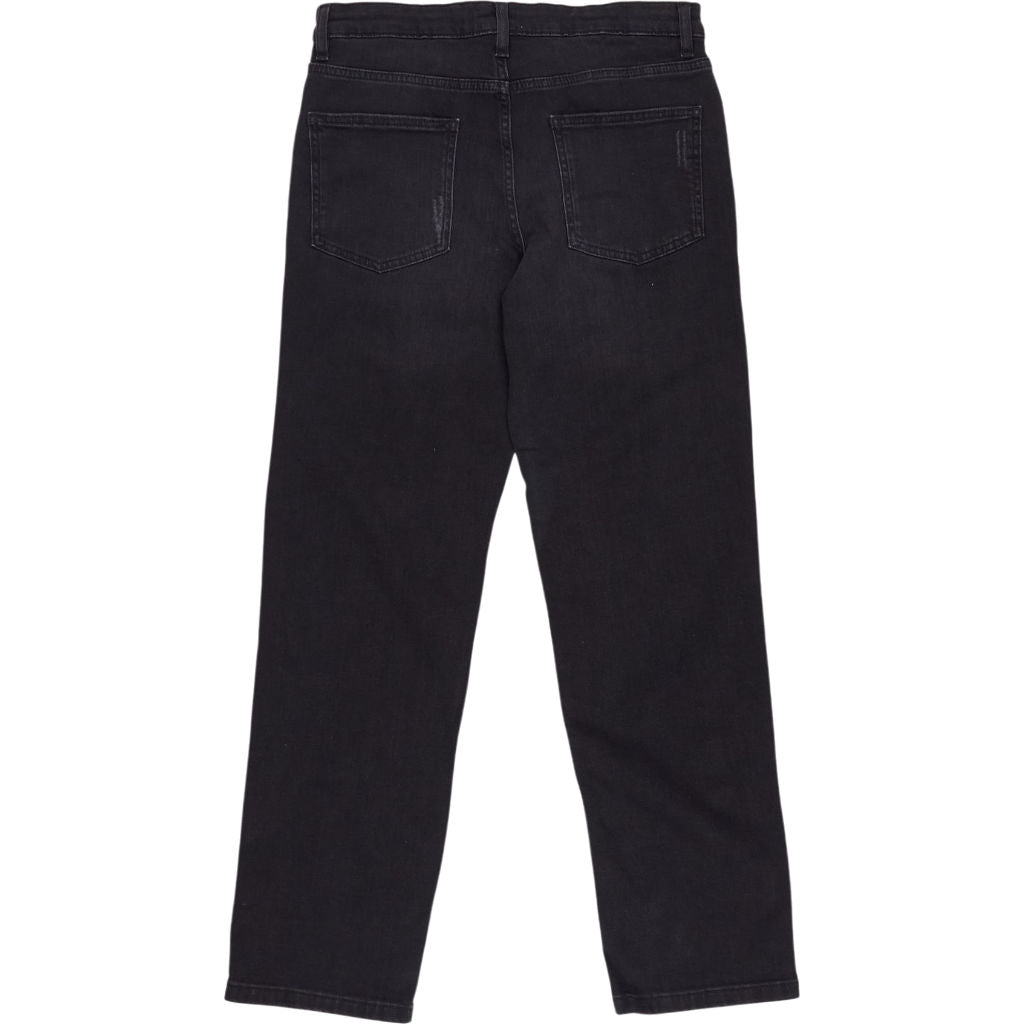 Hush Washed Black Agnes Straight Jeans