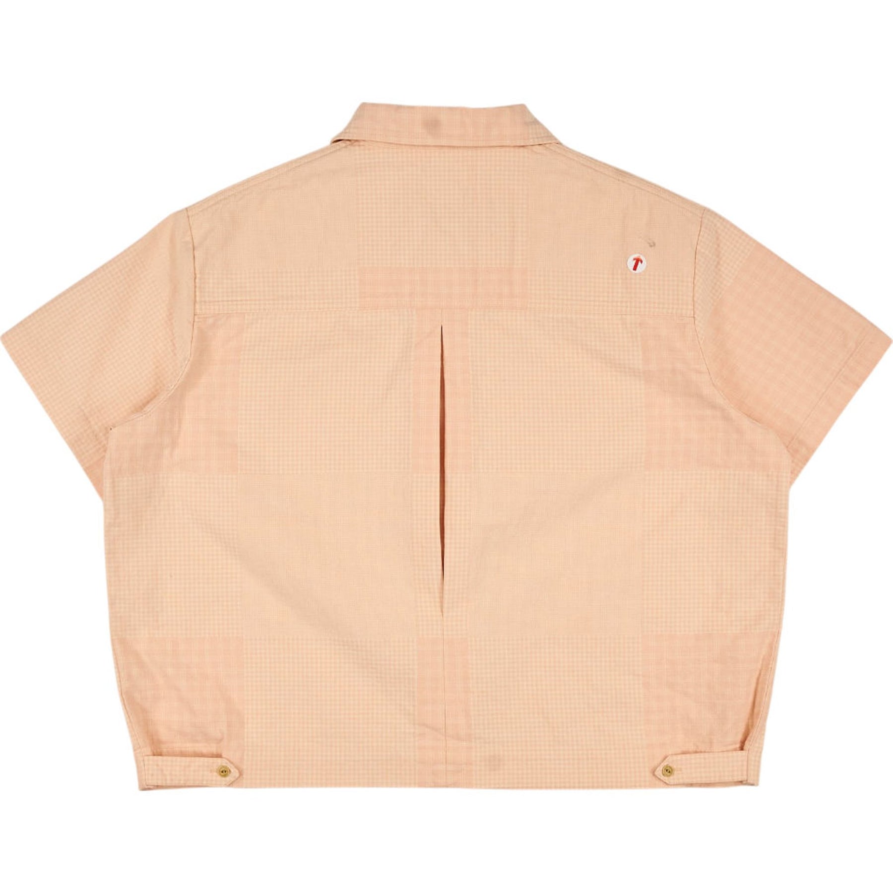 YMC Peach Short Sleeve Shirt L