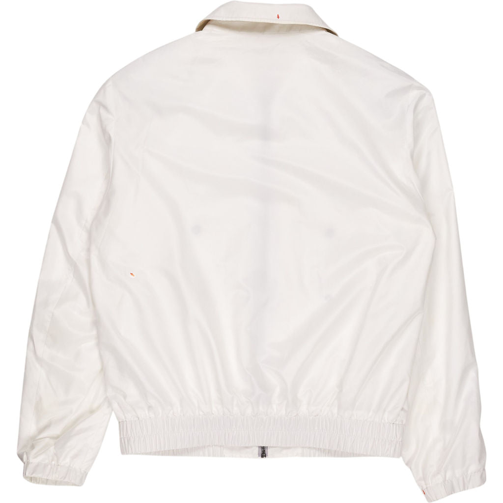 P. Johnson White Polyester Jacket