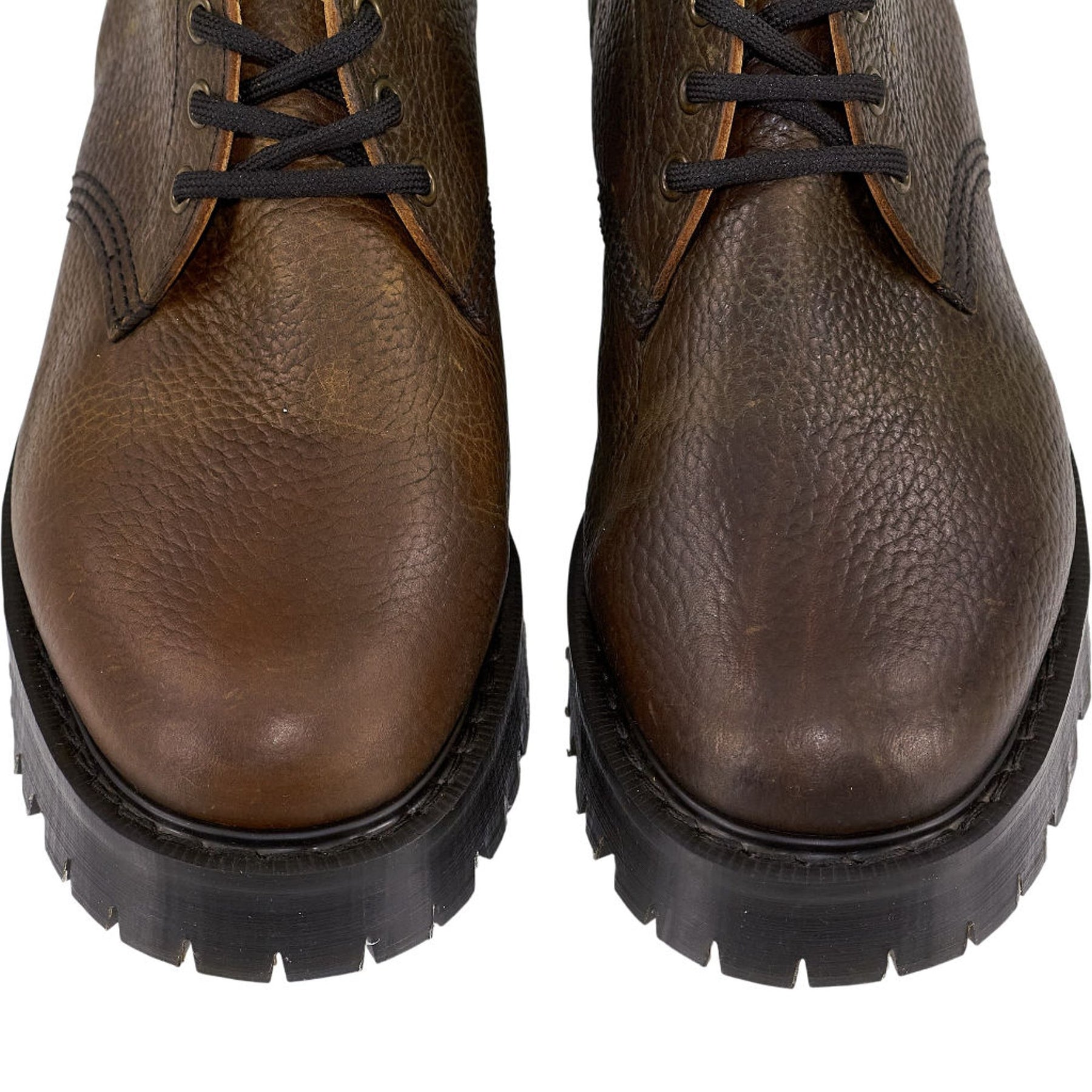 YMC Dark Brown Leather Boots
