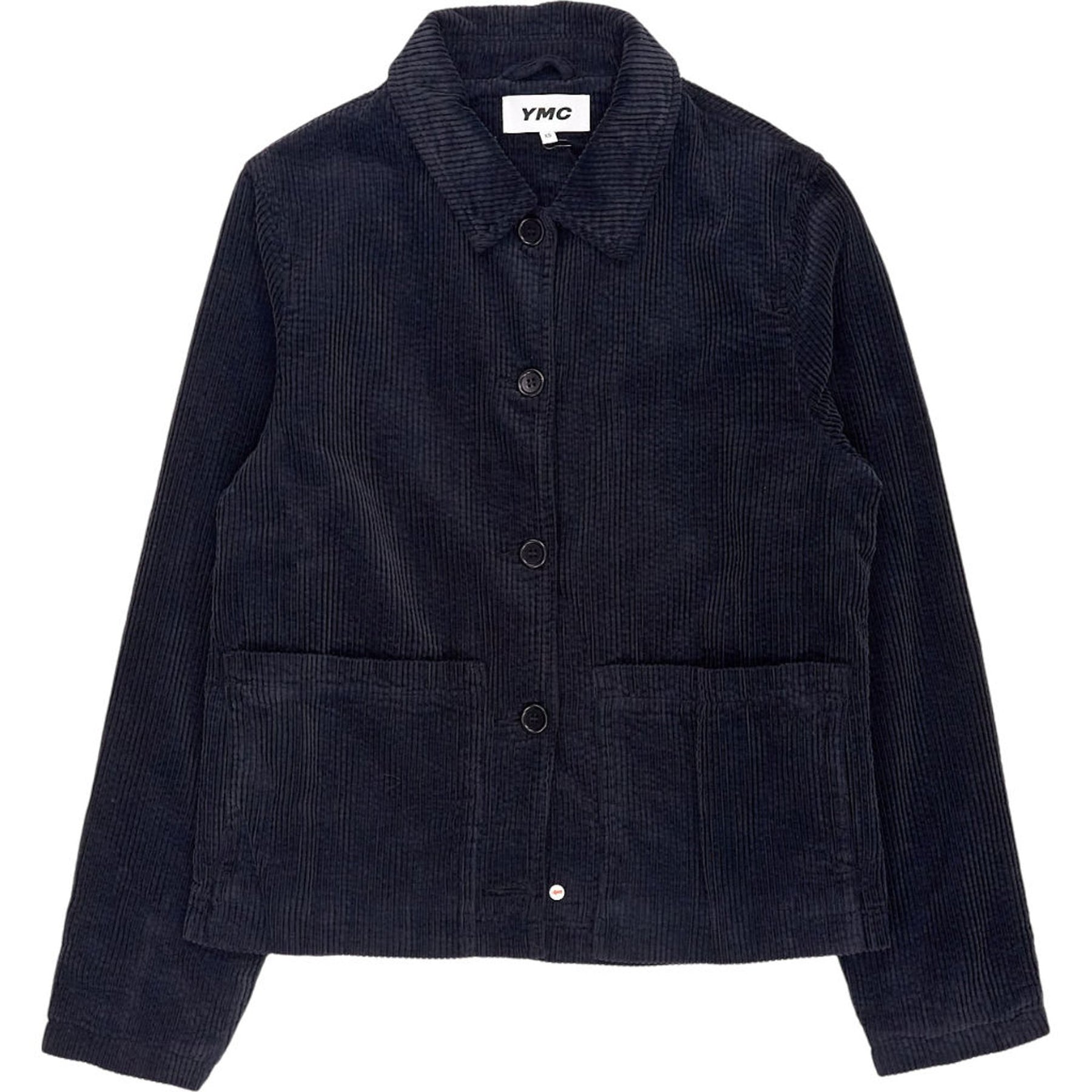 YMC Black Ronnie Jacket Cotton Corduroy XS