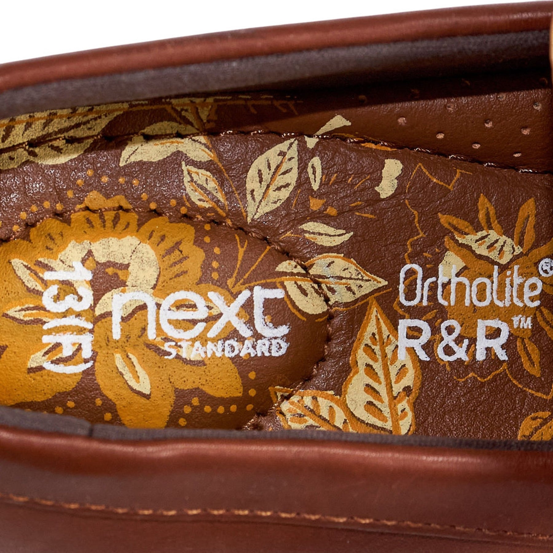Next Brown Leather Loafers