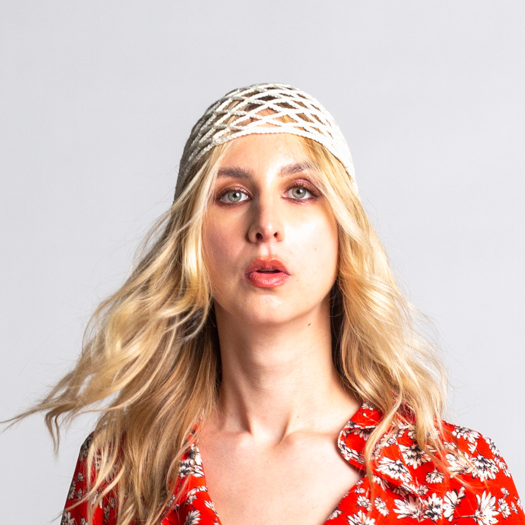 Vintage Cream Crochet Hat