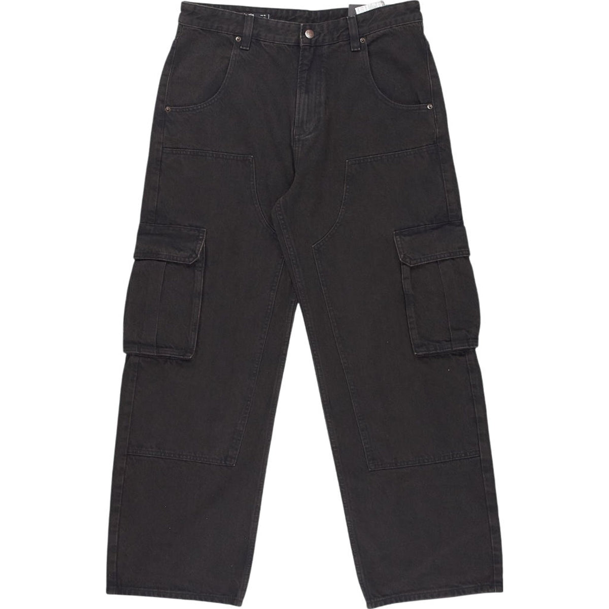 Pull & Bear Black Wide Leg Jeans