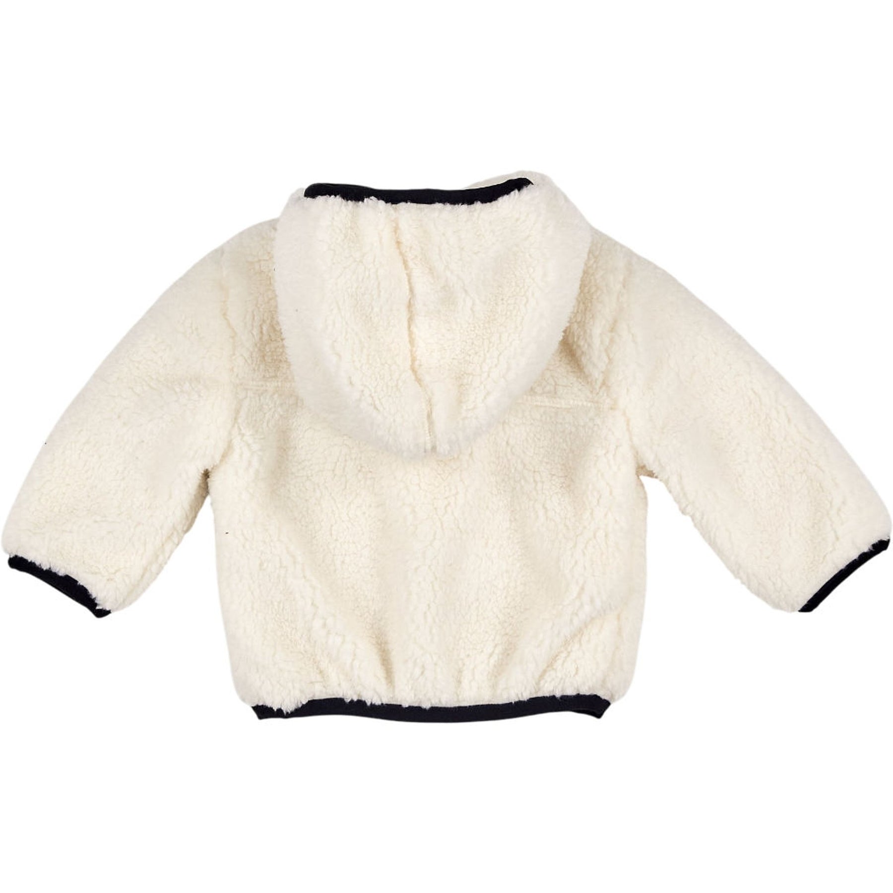 Calvin Klein Ivory Teddy Zip Hoodie