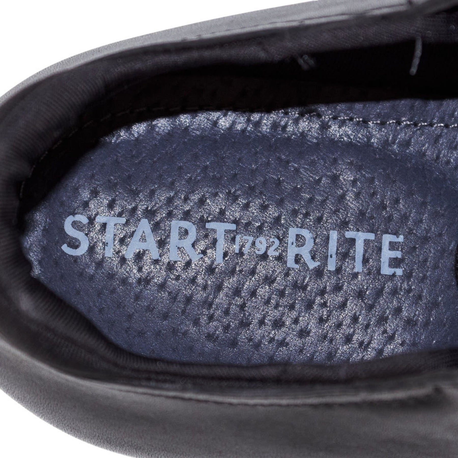 Start-Rite Black Leather Academy Shoes