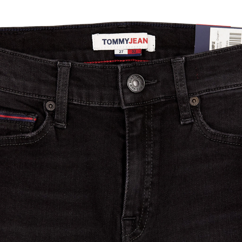 Tommy Jeans Black Nora Skinny Jeans