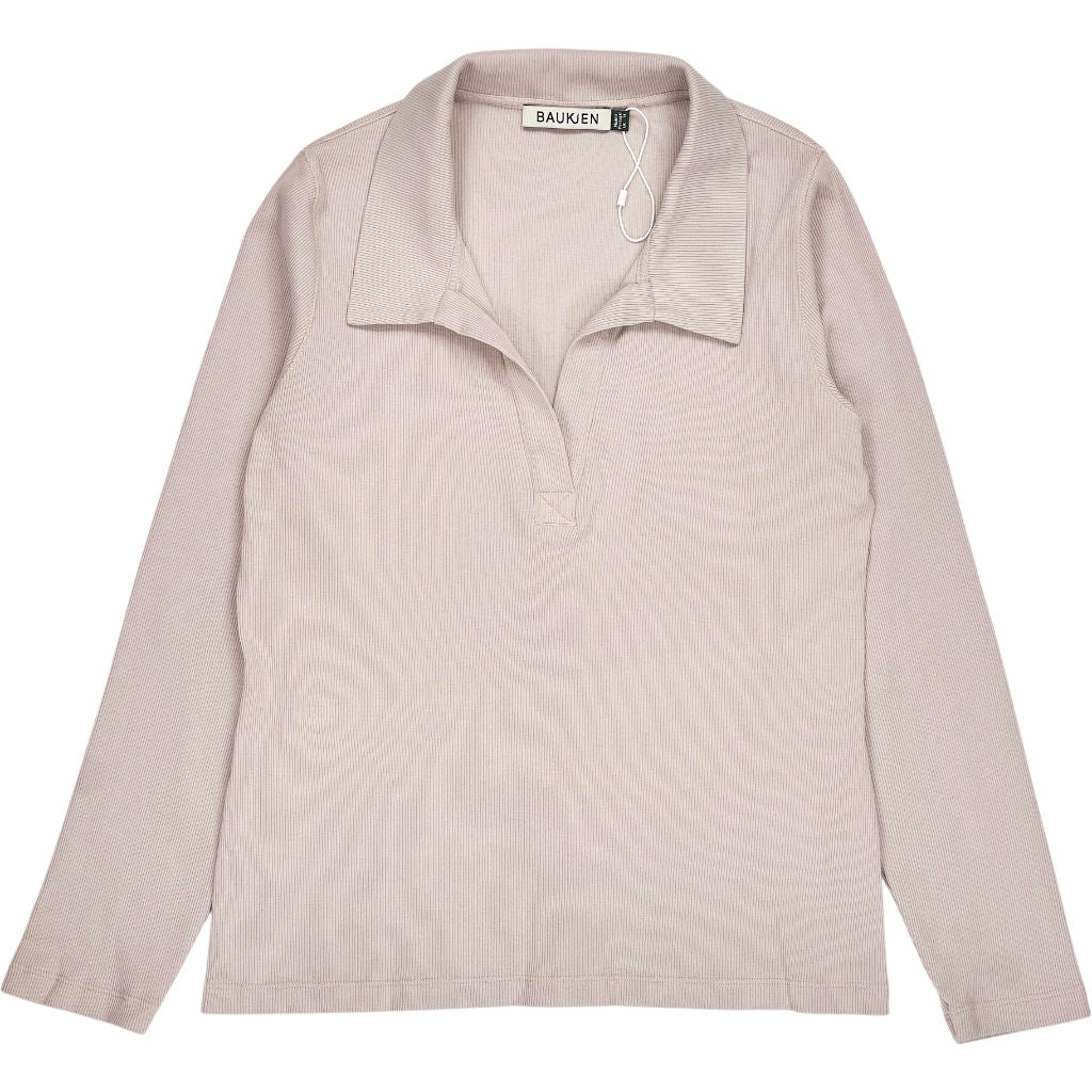 Baukjen Beige Pink Collared Shirt