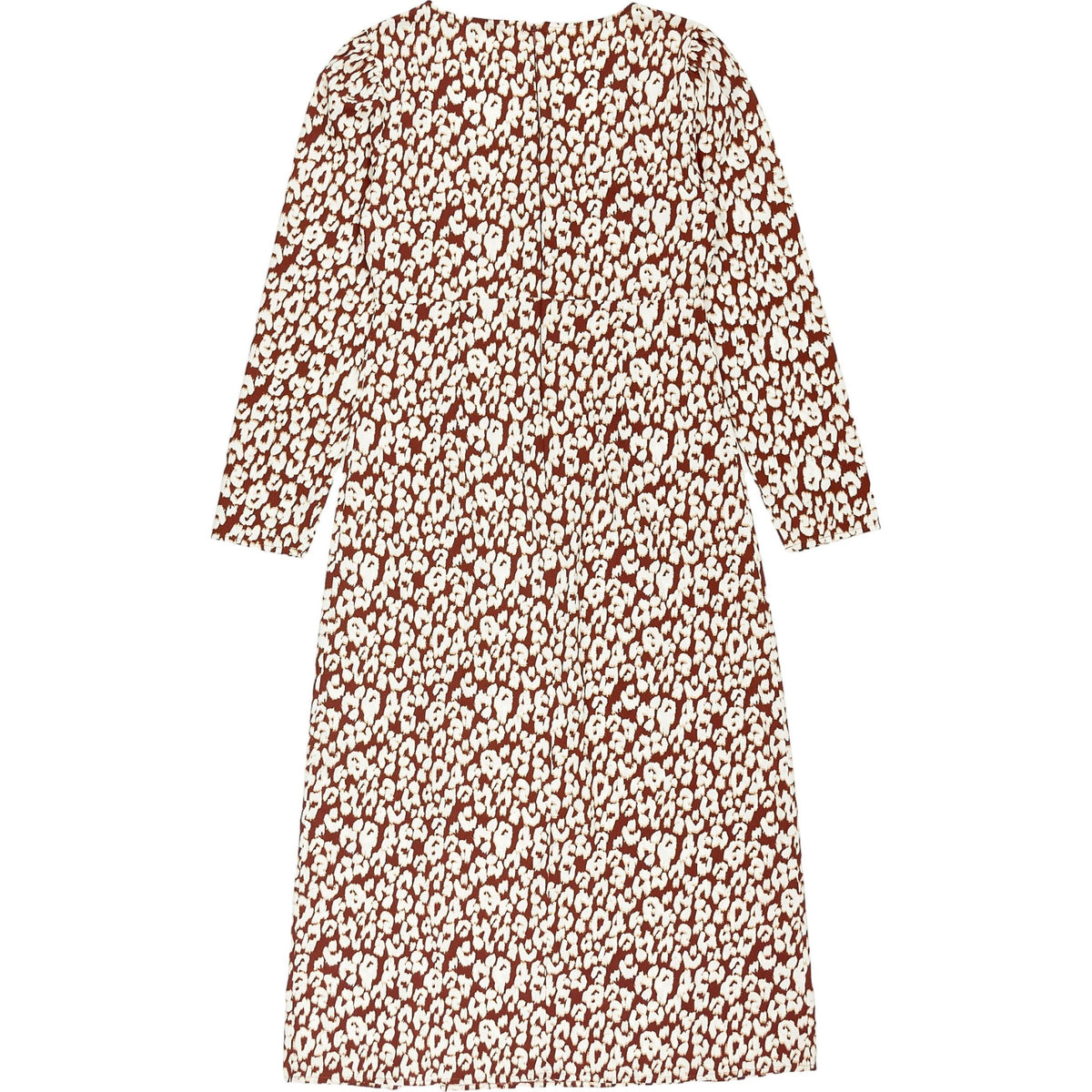 OMNES Brown Patterned Dress