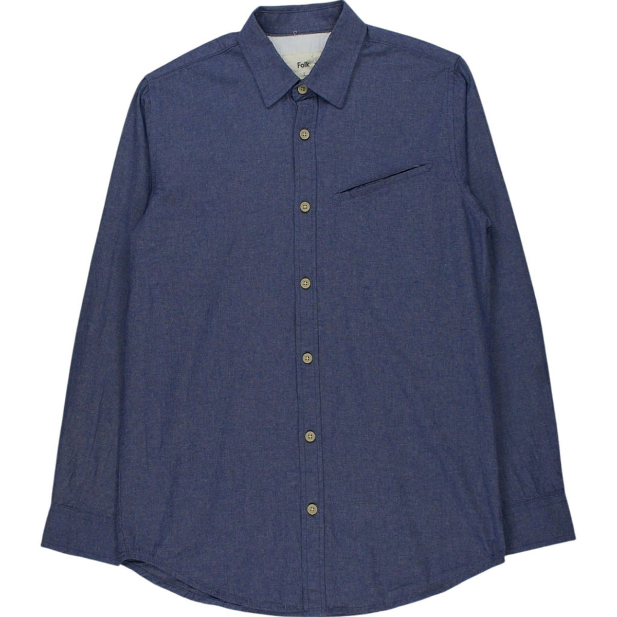 Folk Blue Eddy Shirt