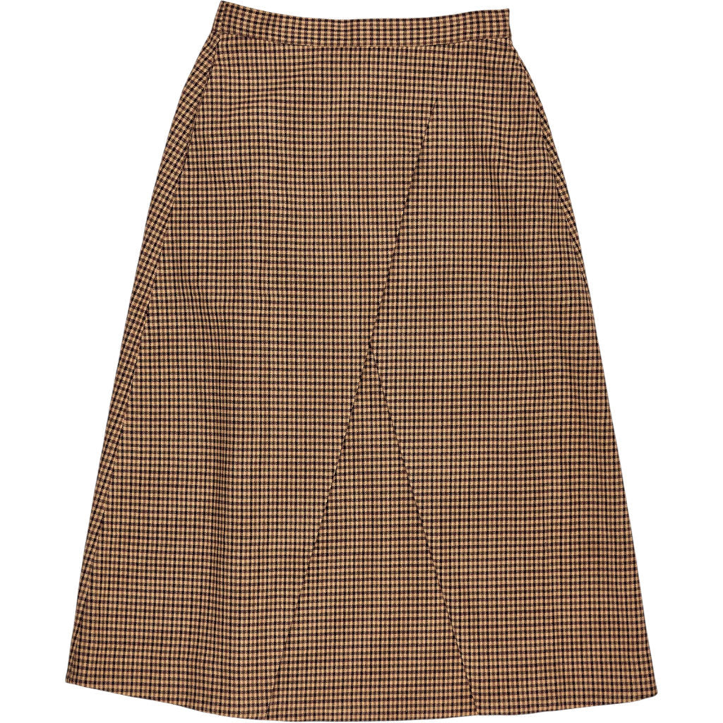 WYSE Brown Check Skirt