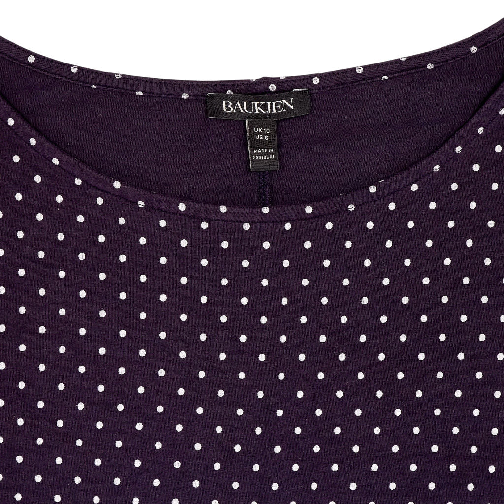 Baukjen Navy Polka Dot Top