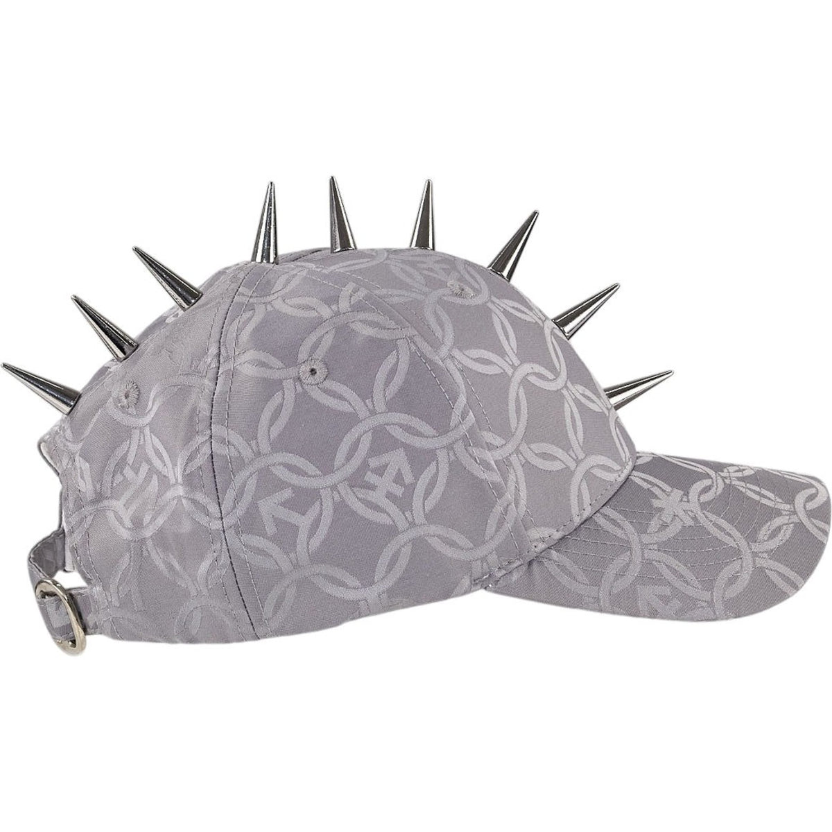 Charles Jeffrey Loverboy Grey Studded Baseball Cap
