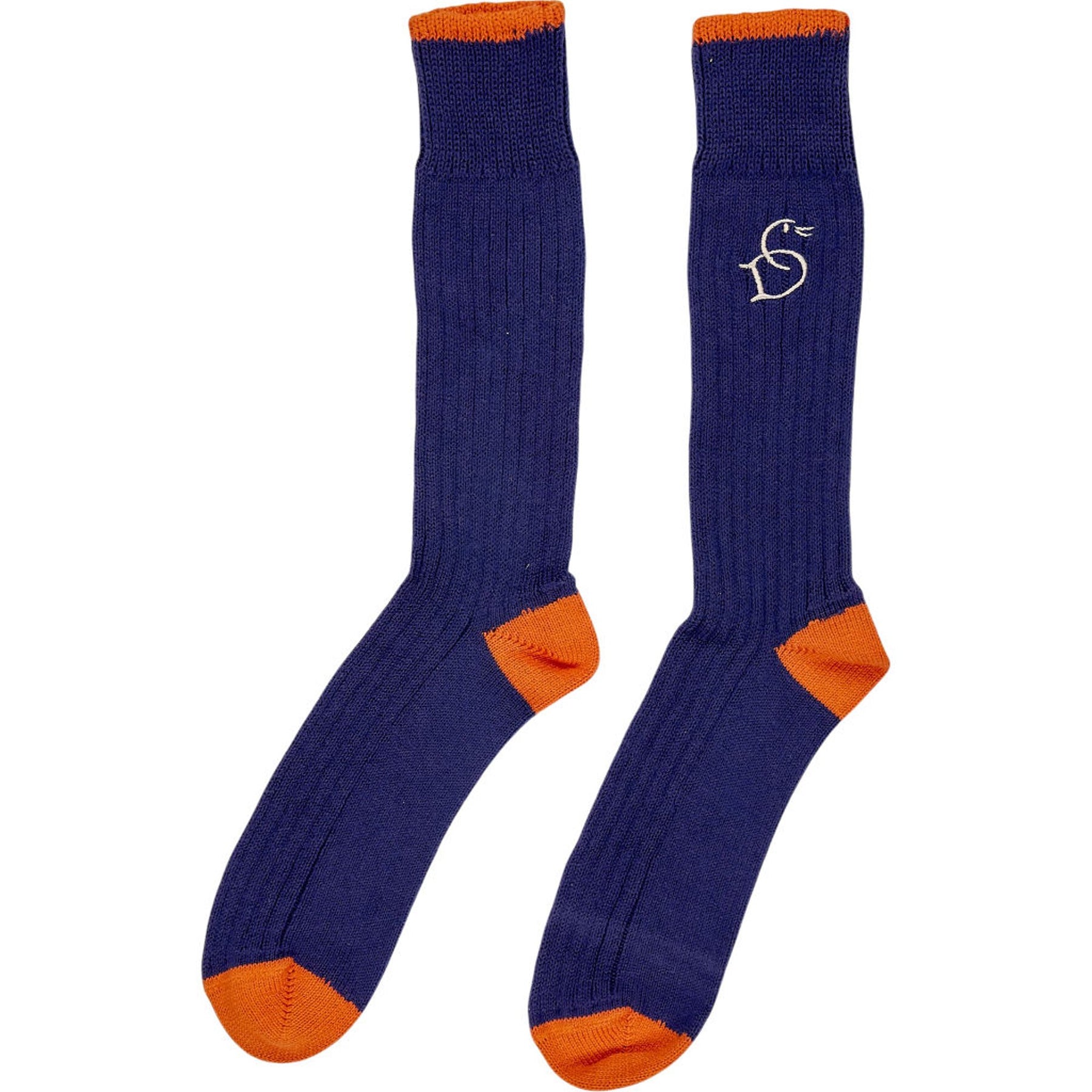 Drake's Purple Orange Socks