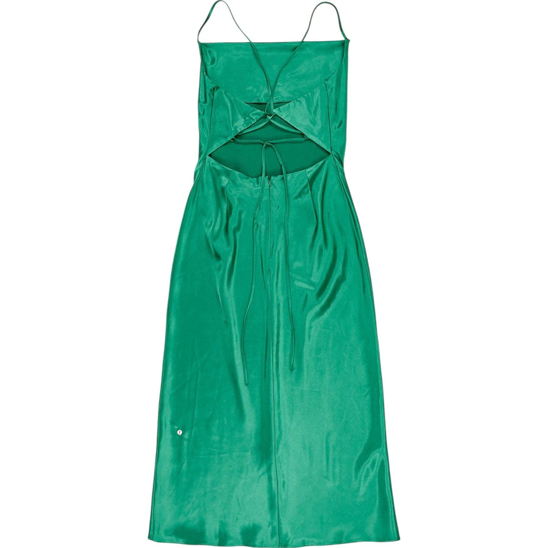 OMNES Green Strappy Dress