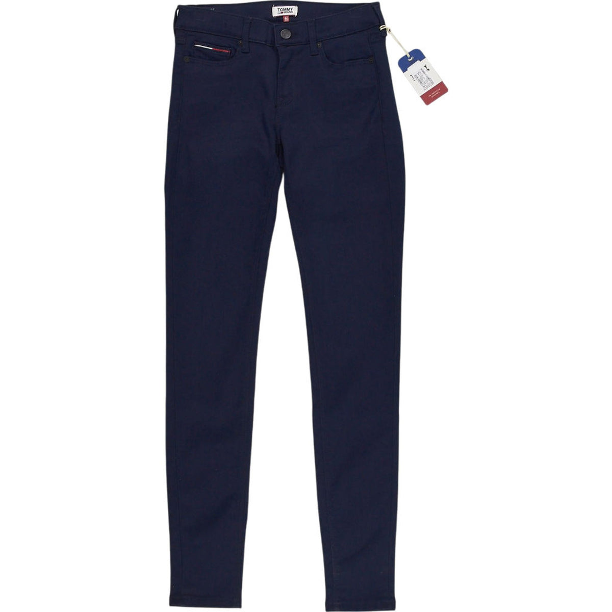 Tommy Jeans Blue Mid Rise Skinny Jeans