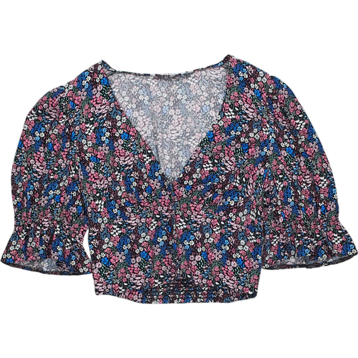 OMNES Floral Viscose Blouse