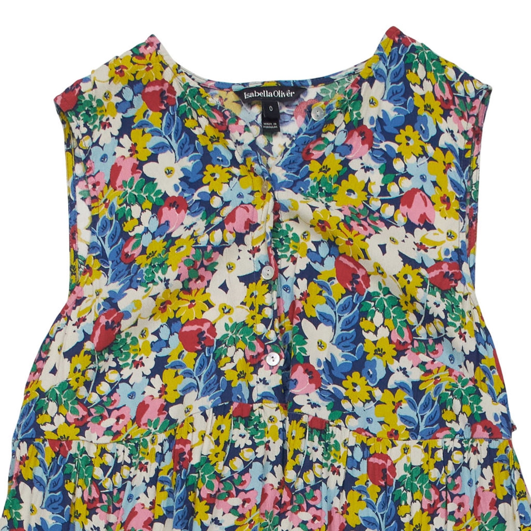 Isabella Oliver Floral Sleeveless Dress
