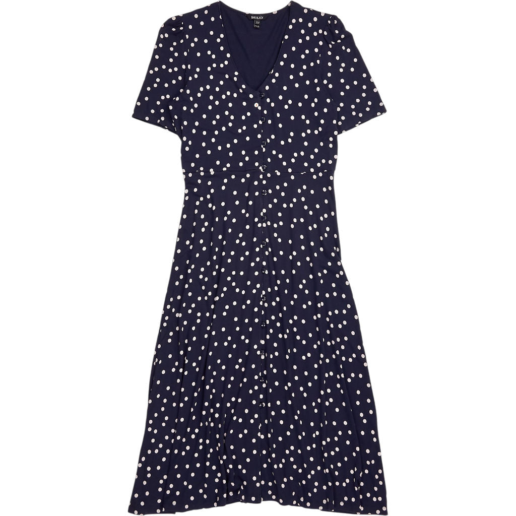 Baukjen Navy Polka Dot Dress