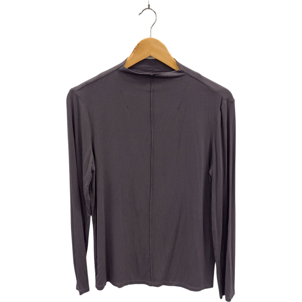 Hush Grey Long Sleeve Top