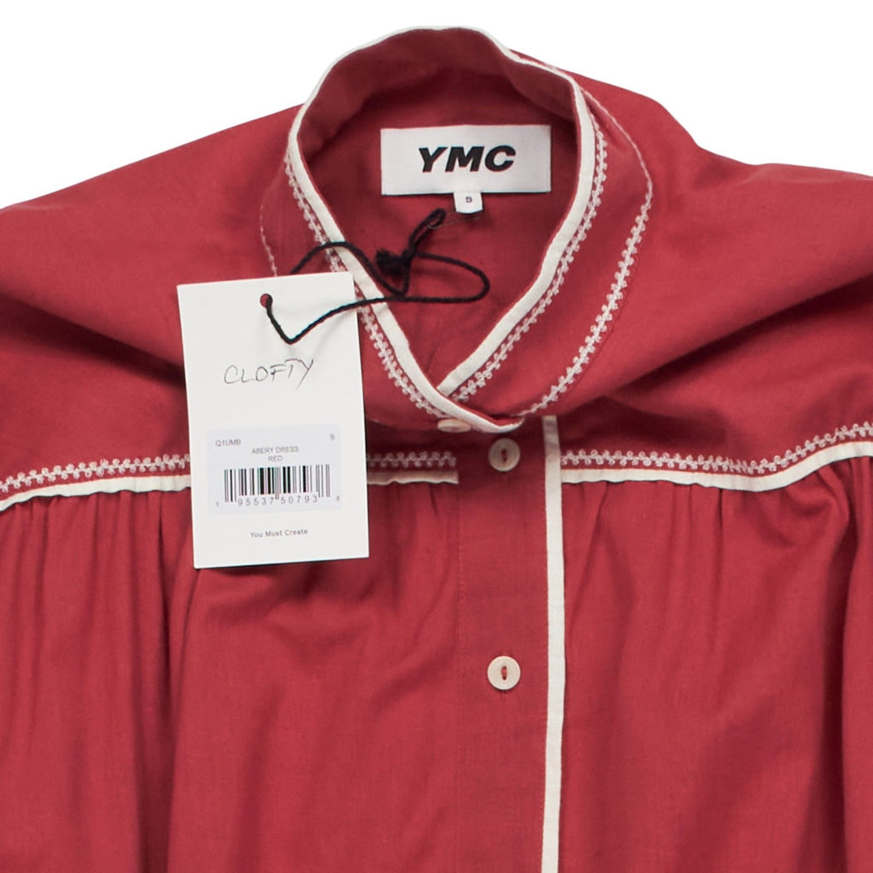 YMC Red Abery Dress